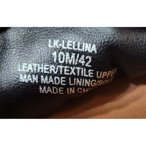 Lucky Brand Womens Size 10 Lellina Corck Platform Wedge Thong Sandal Black   902 - Picture 10 of 10